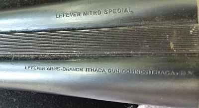 1-9-22 Old DB Shot Gun C Lefever 20 S340 423